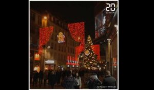 Strasbourg: Le plus grand marché de Noël de France est ouvert
