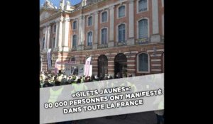 «Gilets Jaunes»: 80 000 personnes ont manifesté dans toute la France