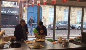 Charles Fraboulet, du Meilleur pâtissier en démonstration à Caen