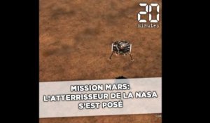 Mission Mars: L'atterrisseur de la Nasa, InSight, s'est posé