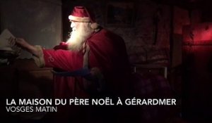 Le Père Noël ouvre les portes de sa maison de Gérardmer