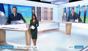 "Gilets jaunes" : Emmanuel Macron maintient les taxes sur le carburant