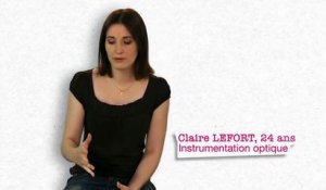 Claire Lefort, instrumentation optique