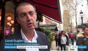 "Gilets jaunes" : l'inquiétude monte sur les Champs-Élysées