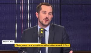 #GiletsJaunes "Jean-Luc Mélenchon essaie de s’approprier le mouvement. Cela me semble assez malvenu, maladroit et pas très crédible" affirme Nicolas Bay (RN)