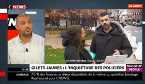 EXCLU - Gilets Jaunes: Un policier se dit inquiet pour samedi: "Il faudrait interdire l'accès aux Champs-Elysées" - VIDEO