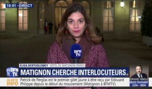 Avant la rencontre de demain, un premier gilet jaune reçu à Matignon