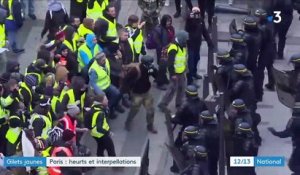 "Gilets jaunes" : heurts et interpellations sur les Champs-Élysées