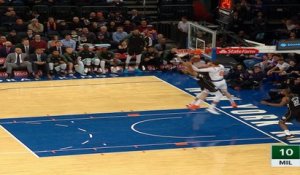NBA : Sans Ntilikina, les Knicks domptent Milwaukee