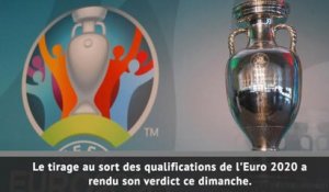 Euro 2020 : Les Bleus avec l'Islande et la Turquie