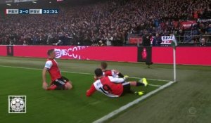 Eredivisie - Le boulet de canon de Larsson enfonce le PSV !