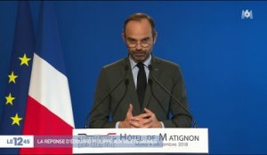 La réponse d'Edouard Philippe aux gilets jaunes