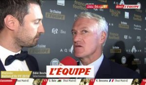 Deschamps «Les joueurs français le méritent» - Foot - Ballon d'Or