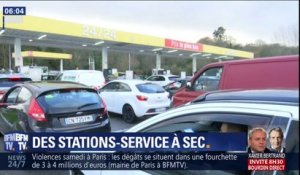 Dépôts pétroliers bloqués: en Bretagne, des stations-service sont à sec