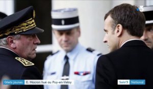 Haute-Loire : Emmanuel Macron pris à partie au Puy-en-Velay