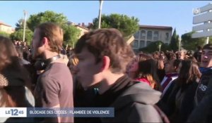 Blocage des lycées : flambée de violence