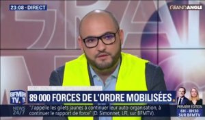 Côme Dunis (gilet jaune de Montargis): "Nous ferons une chaîne humaine à l'Arc de Triomphe en signe de protection des CRS"