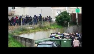 À Mantes-la-Jolie, des images des jeunes interpellés par les policiers