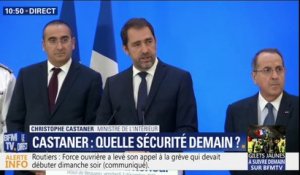 Castaner: "le mouvement aujourd'hui rassemble 10000 personnes, ce n'est pas la France"