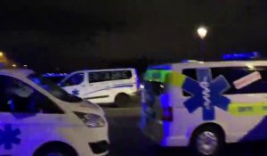 Paris : manifestation surprise des ambulanciers devant l’Assemblée nationale
