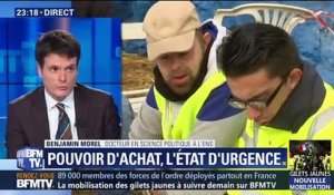 Pouvoir d'achat, l'état d'urgence