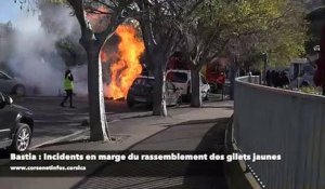 Bastia : Incidents en marge du rassemblement des gilets jaunes