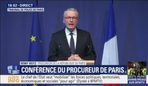 Procureur de la République de Paris: "plus de 120 personnes ont déjà été déférées aujourd'hui au tribunal de Paris"