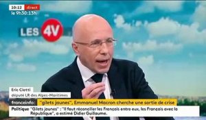 Ce matin sur France 2, Eric Ciotti compare Emmanuel Macron à... Marie-Antoinette ! Regardez