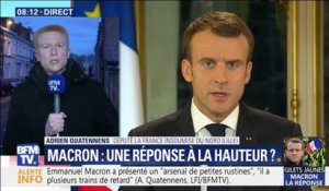 Adrien Quatennens: les annonces d'Emmanuel Macron, c'est "un arsenal de petites rustines"