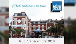 Journée spéciale "Santé" en direct du Centre Hospitalier de la Côte Basque à Bayonne le 13 décembre