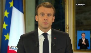 Retour sur les mesures de Macron - L'info du vrai du 11/12 - CANAL+