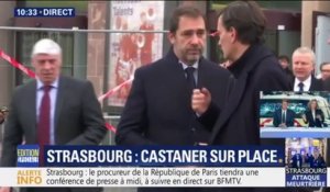 Strasbourg: Christophe Castaner s'est rendu auprès des familles