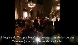 2018-12-12 - DNA - 18h11 - Un temps œcuménique de prière pour la paix vient de démarrer à l'église du Temple Neuf à Strasbourg