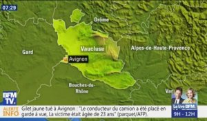 Un gilet jaune de 23 ans tué à Avignon après avoir été percuté par un camion
