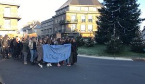 Manifestation des lycéens virois