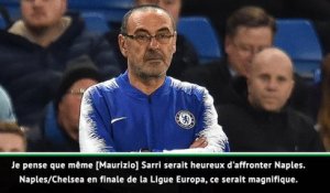 Naples - Ancelotti : "Jouer la finale de la Ligue Europa contre le Chelsea de Sarri"