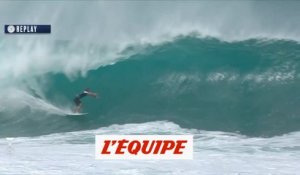 La vague de 8,83 de Joan Duru face à Tomas Hermes au Pipe Masters 2018 - Adrénaline - Surf