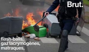 Quelles sont les armes utilisées par les forces de l'ordre dans les manifestations ?