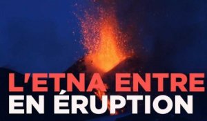 Italie : le volcan Etna se réveille