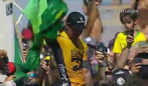 Surf: le Brésilien Gabriel Medina sacré champion du monde