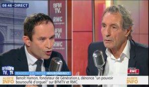 Le tacle de Hamon aux "vieux socialistes" Hollande et Mélenchon