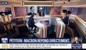 Pétition: Emmanuel Macron répond directement (1/5)