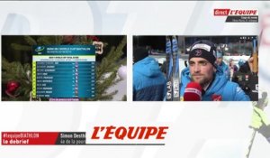 Desthieux «Content d'être devant» - Biathlon - CM (H)