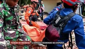 Indonésie : la difficile recherche des disparus après le tsunami