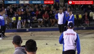 Bourg-Saint-Andéol 2018 : 16ème FRANCE vs ROCHER