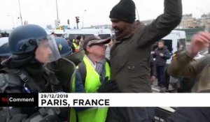 Gilets jaunes : des heurts à Paris