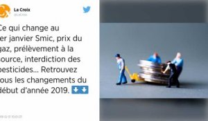 Smic, impôts, prix des timbres, gaz, conso… Ce qui change au 1er janvier