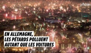 En Allemagne, les pétards polluent l’atmosphère à chaque Nouvel An