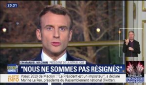 Vœux d'Emmanuel Macron: Adrien Quatennens estime qu'il "a pris un ton de donneur de leçon"