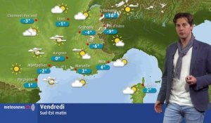 Votre météo du vendredi 4 janvier : Un temps ensoleillé avec quelques grisailles